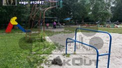 Площадка для воркаута в городе Томск №4650 Маленькая Советская фото